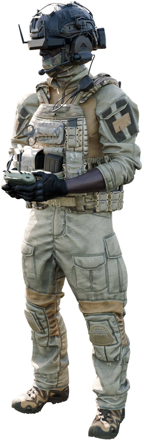 Or & Sable | Soldier Drone Pilot